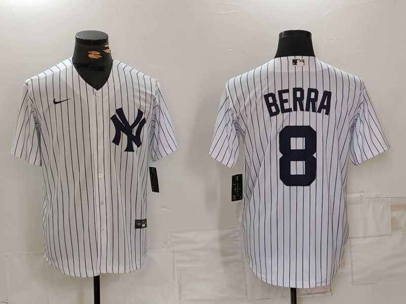 Men's New York Yankees #8 Yogi Berra White Stitched Nike Cool Base Throwback Jersey,We sell and wholesale Men's New York Yankees #8 Yogi Berra White Stitched Nike Cool Base Throwback Jersey on line form chian!